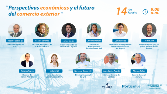 Evento Perspectivas Económicas y el Futuro del Comercio Exterior