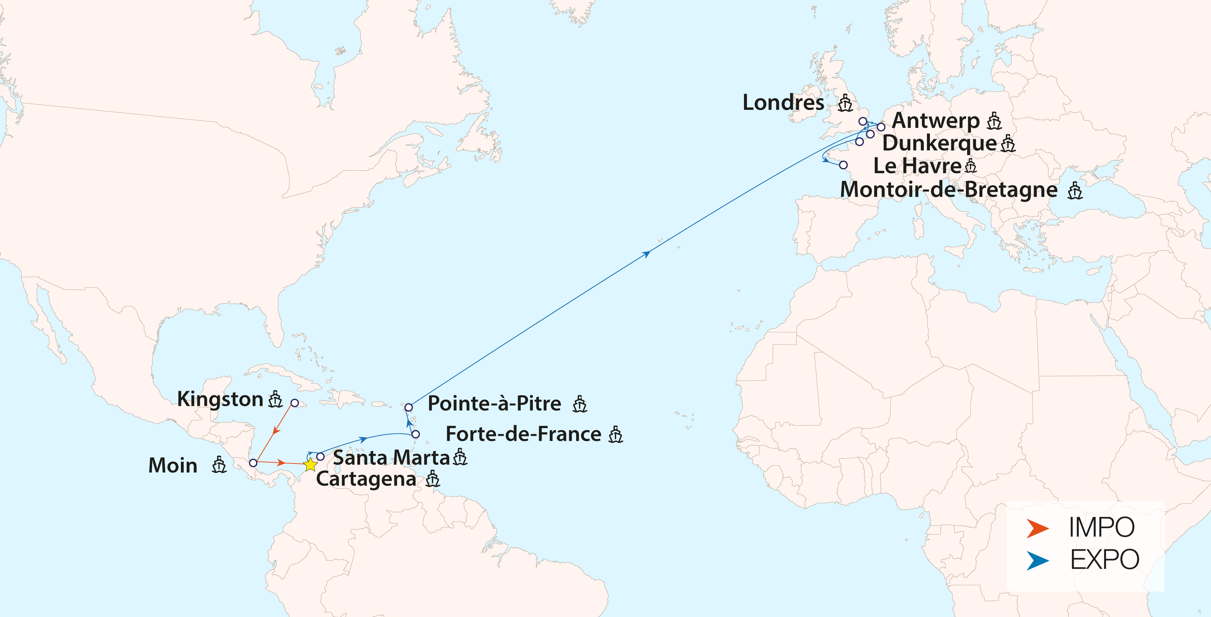 North Europe French West Indies (PCRF) - Completo