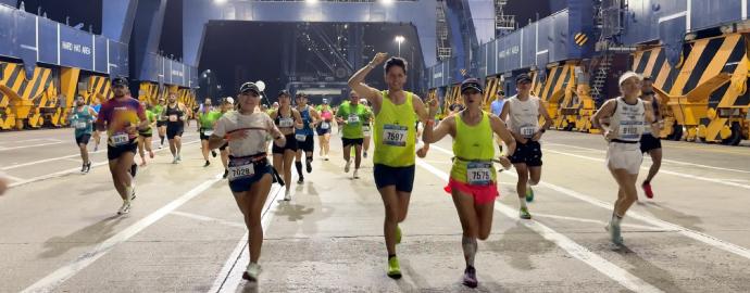 La media Maratón del Mar 2025 arrancó con fuerza desde el Puerto de Cartagena